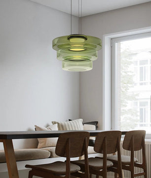 Nordic postmodern creative glass pendant light
