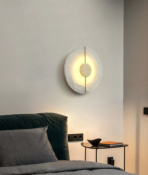 Artistic Alabaster Wall Lamp