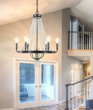 Modern Luxurious Metal Crystal Chandelier S148