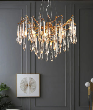 Branchs Brass Chandelier
