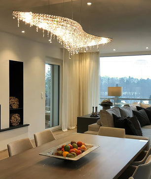 Leaves Crystal Chandelier