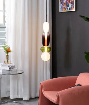 Modern Candied Glass Pendant Light S165