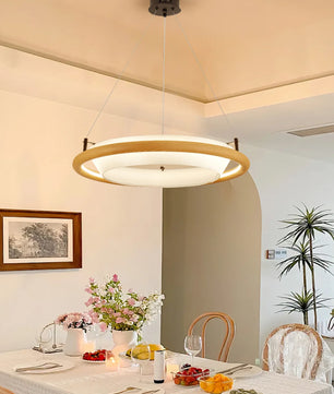 Azria Wood Chandelier