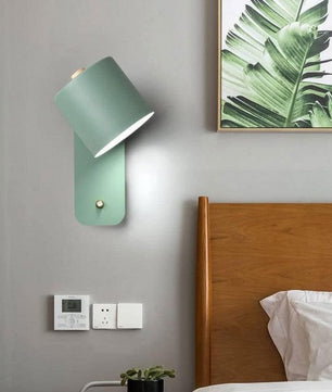 Rotatable Cylinder Wall Mounted Reading Light S02