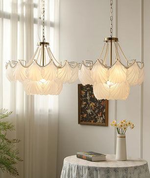 Scallop Shell Chandelier