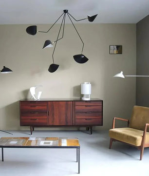 Serge Mouille Ceiling Lamp B