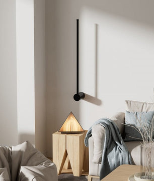 Industrial Black Linear LED Dimmable Wall Light S76