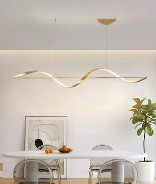 Whisper Linear Island Chandelier