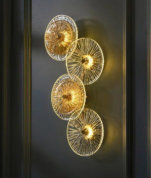 Lotus Leaves Wall Lamp