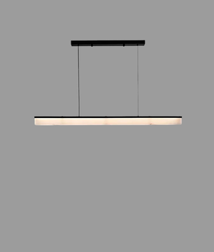 Plana Faux Alabaster Linear Pendant