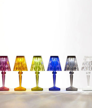 Sparkle Glam Built-in Battery Table Lamp