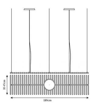 Black Rhythm Collection Chandeliers