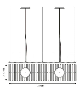 Black Rhythm Collection Chandeliers
