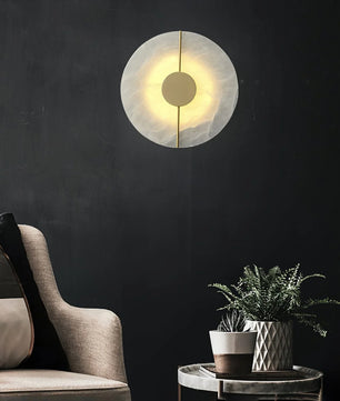 Artistic Alabaster Wall Lamp