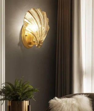 Shell Wall Light