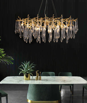 Branchs Brass Chandelier