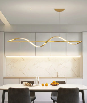 Whisper Linear Island Chandelier