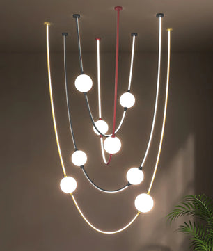 Linea Curva Chandelier