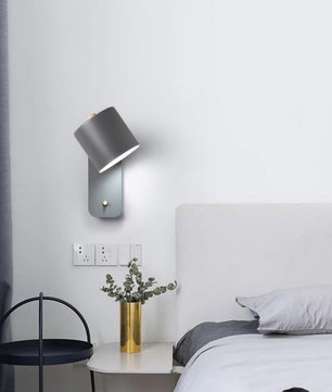 Rotatable Cylinder Wall Mounted Reading Light S02
