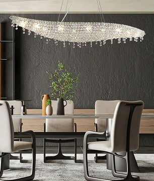 Leaves Crystal Chandelier