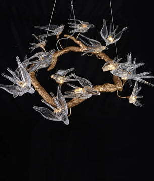 Swallow Chandelier