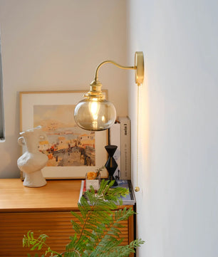 Wingbo Glass Wall Lamp