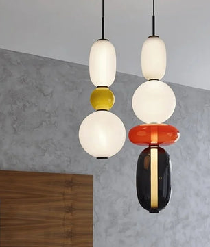 Modern Candied Glass Pendant Light S165