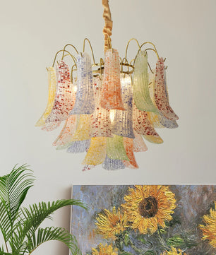 Mazzega Murano Glass Chandelier