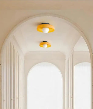 Modern Round Flush Mount Morandi Ceiling Light S80