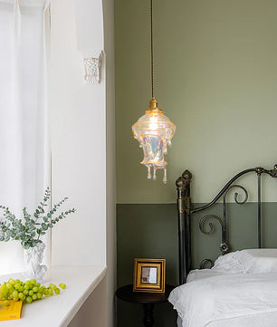 Water Droplets Resin Pendant Lamp