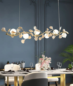 Gingko Glass Chandelier
