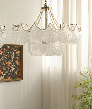 Scallop Shell Chandelier