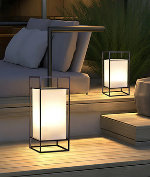 Cleo Lantern Outdoor Table Lamp