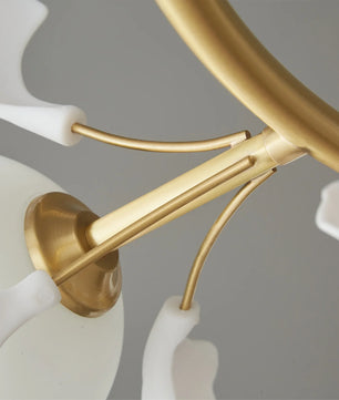 Allanie Gingko Round Chandelier