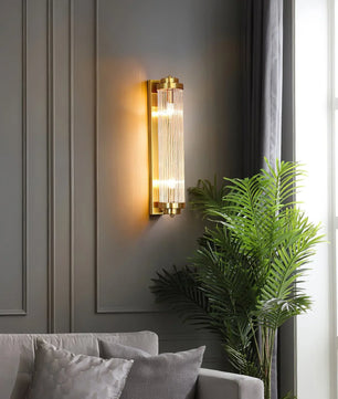 Pillar Offset Wall Lamp