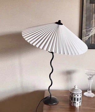 Pleated Table Lamp