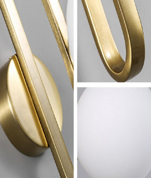 ENGILLA Oval Ring Wall Lamp