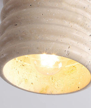 Vaarnii Travertine Ceiling Lamp
