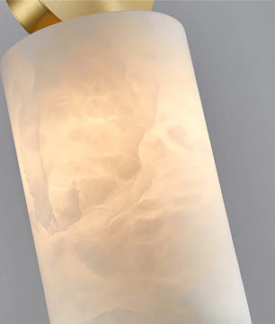 Etruscan Alabaster Pendant Light