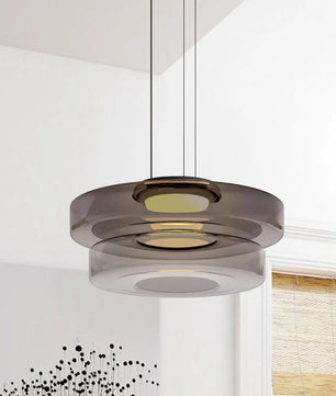 Nordic postmodern creative glass pendant light