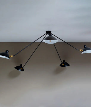 Serge Mouille Ceiling Lamp B