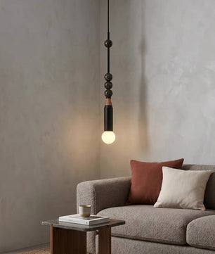 Atelier Marble & Brass Pendant Light