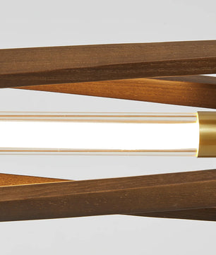 Axis Wood Chandelier