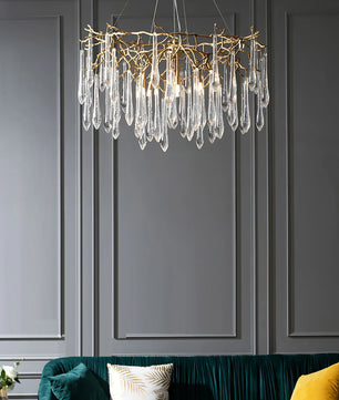 Branchs Brass Chandelier
