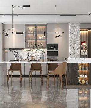 Horizontal Linear LED Pendant Lamp