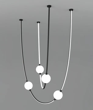 Linea Curva Chandelier