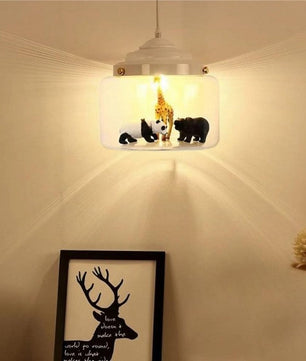 Creative Little Zoo Glass Pendant Light S91