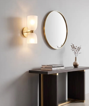 Tulipano Up Down Glass Wall Sconce