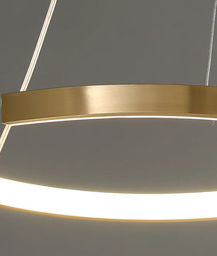 Double Rings Pendant Light