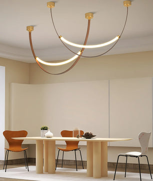 Leather Pendant Light